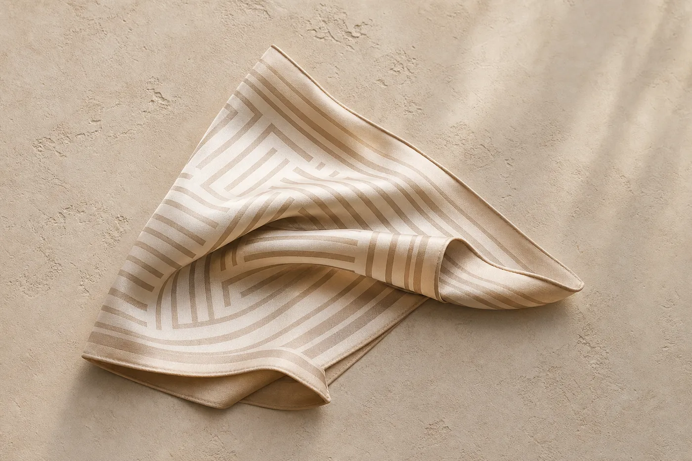 Mini Foulard Carré Soie Touch — Iconique